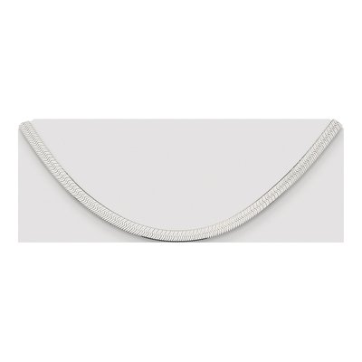 Sterling Silver 5.25mm Herringbone Chain – view 4