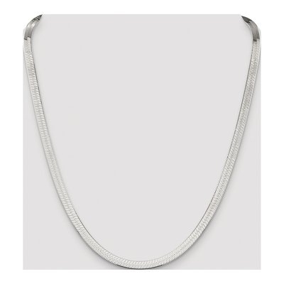 Sterling Silver 5.25mm Herringbone Chain – view 4
