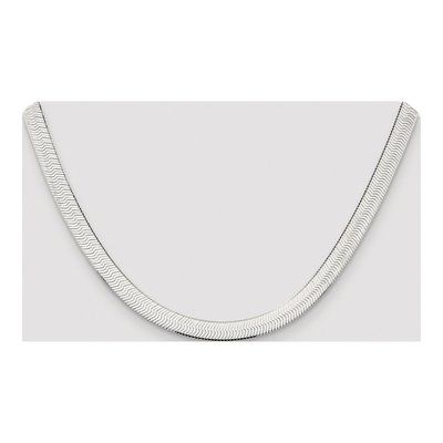 Sterling Silver 7.3mm Magic Herringbone Chain – view 4