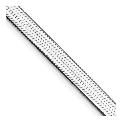 Sterling Silver 7.3mm Herringbone Chain