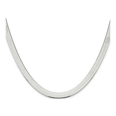 Sterling Silver 8mm Magic Herringbone Chain – view 2