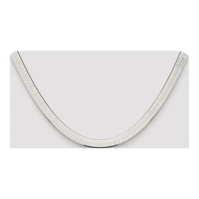 Sterling Silver 8mm Herringbone Chain – view 4