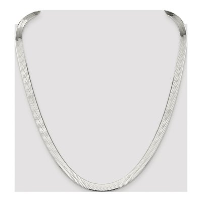Sterling Silver 8mm Herringbone Chain – view 4