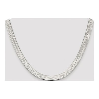 Sterling Silver 8.75mm Herringbone Chain – view 4