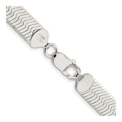 Sterling Silver 8.75mm Magic Herringbone Chain – view 3