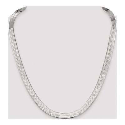 Sterling Silver 8.75mm Magic Herringbone Chain – view 4