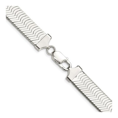 Sterling Silver 10.5mm Magic Herringbone Chain – view 3