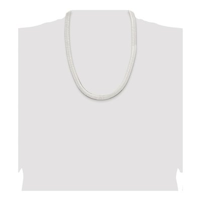 Sterling Silver 10.5mm Herringbone Chain – view 4