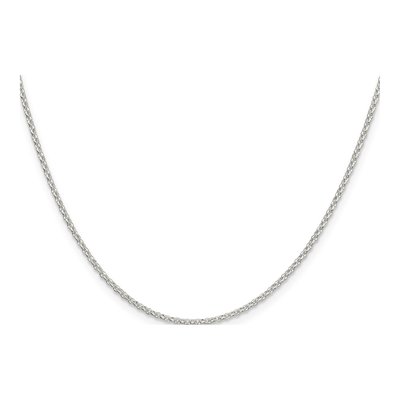 Sterling Silver 1.5mm Diamond-Cut Rolo Chain – view 2
