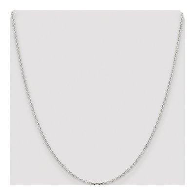 Sterling Silver 1.75mm Diamond-Cut Rolo Chain – view 4