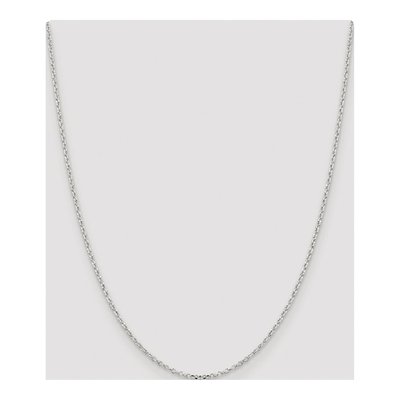 Sterling Silver 1.75mm Diamond-Cut Rolo Chain – view 4