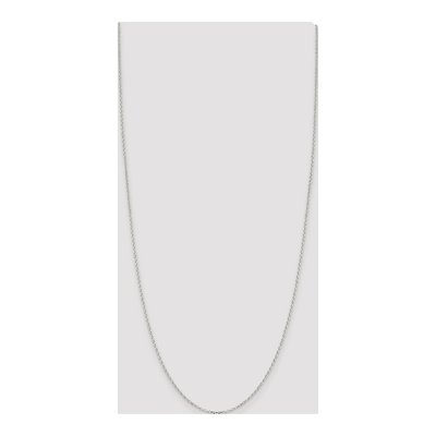 Sterling Silver 1.75mm Diamond-Cut Rolo Chain – view 4
