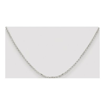 Sterling Silver 2.2mm Diamond-Cut Rolo Chain – view 4