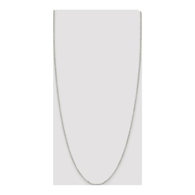 Sterling Silver 2.2mm Diamond-Cut Rolo Chain – view 4