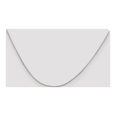 Sterling Silver 1mm Round Box Chain – view 4