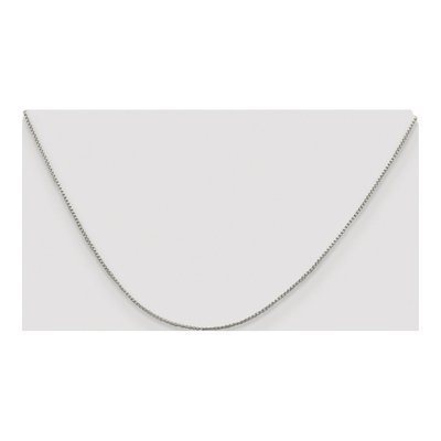 Sterling Silver 1mm Round Box Chain – view 4