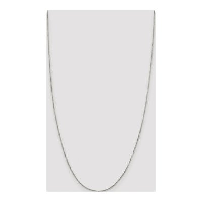 Sterling Silver 1mm Round Box Chain – view 4