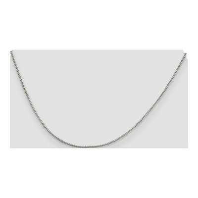 Sterling Silver 1.25mm Round Box Chain – view 4