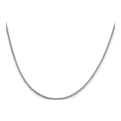 Sterling Silver 1.25mm Round Box Chain – view 3
