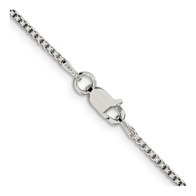 Sterling Silver 1.5mm Round Box Chain – view 3