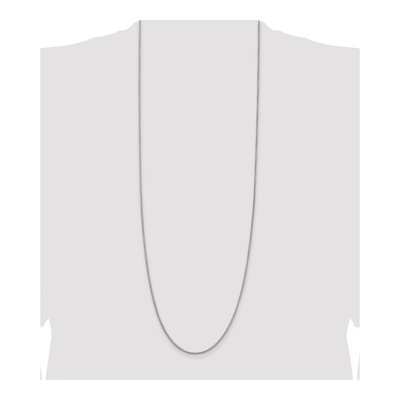 Sterling Silver 1.75mm Round Box Chain – view 4