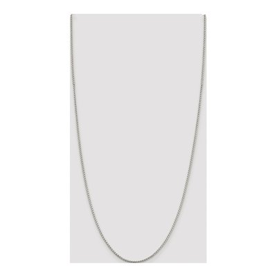 Sterling Silver 2mm Round Box Chain – view 4