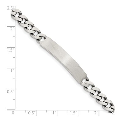 Sterling Silver Curb ID Bracelet – view 4