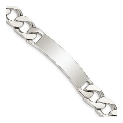 Sterling Silver Curb ID Bracelet