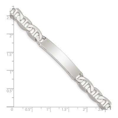 Sterling Silver Anchor ID Bracelet – view 5