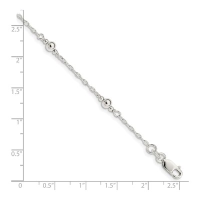 Sterling Silver Kids' Fancy Bracelet – view 4
