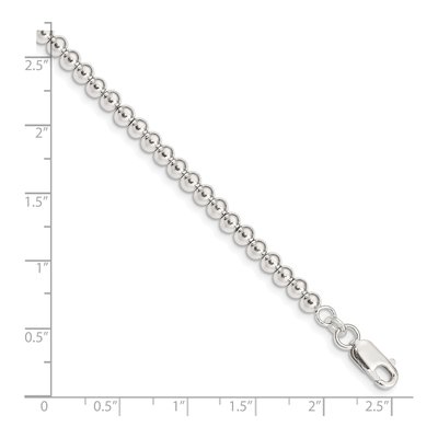 Sterling Silver Girls' Beaded Bracelet – view 4
