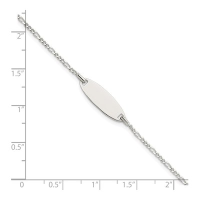 Sterling Silver Kids' ID Bracelet – view 4