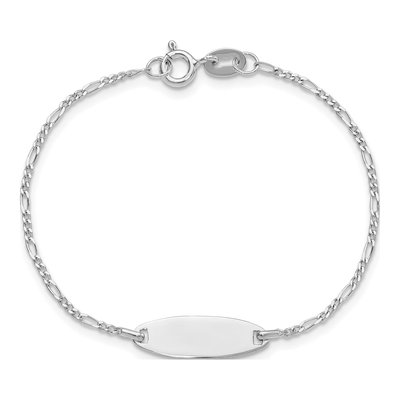 Sterling Silver Kids' ID Bracelet – view 5