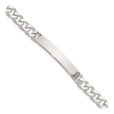 Sterling Silver Curb ID Bracelet