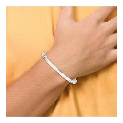 Sterling Silver ID Bracelet – view 7