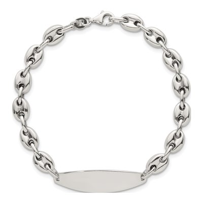 Sterling Silver Mariner Link ID Bracelet – view 5