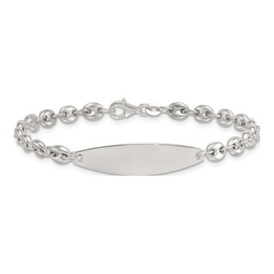 Sterling Silver Mariner ID Bracelet – view 4