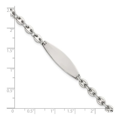 Sterling Silver Mariner ID Bracelet – view 6