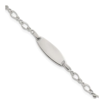 Sterling Silver Kids' ID Bracelet