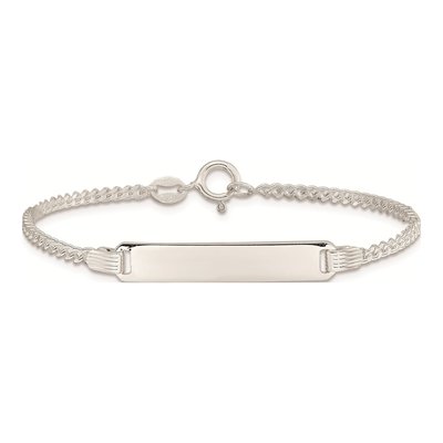 Sterling Silver Children's ID Bracelet – view 4