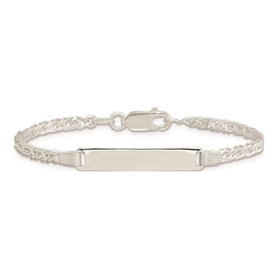 Sterling Silver Children's ID Bracelet – view 4