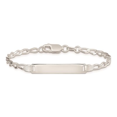 Sterling Silver Children's ID Bracelet – view 4