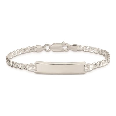 Sterling Silver Children's ID Bracelet – view 4