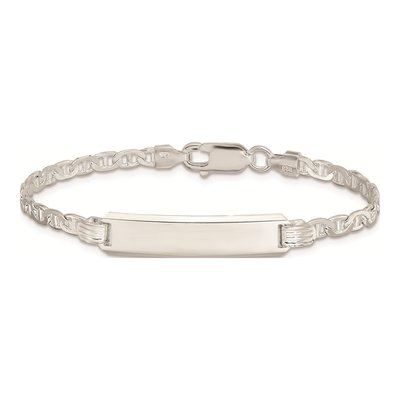Sterling Silver Children's ID Bracelet – view 4