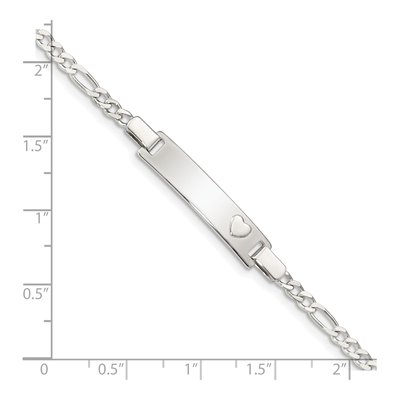 Sterling Silver Baby ID Bracelet – view 5