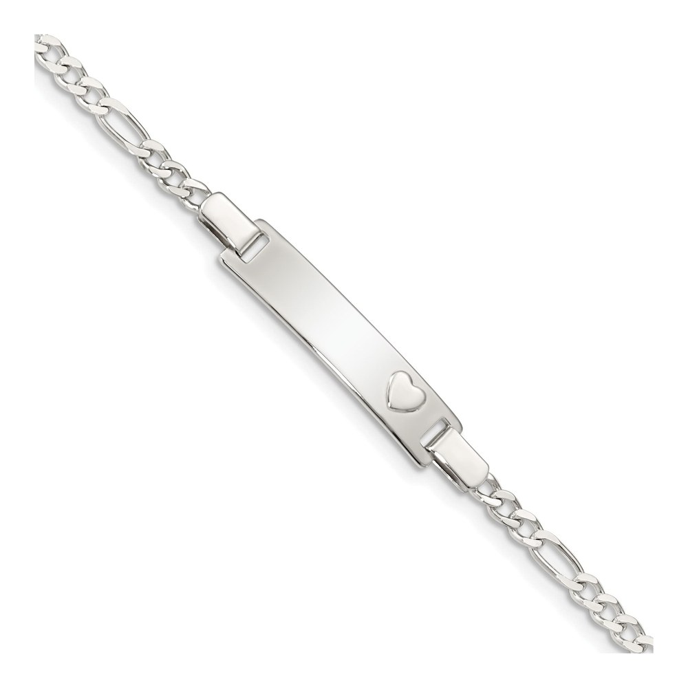 Sterling Silver Baby ID Bracelet