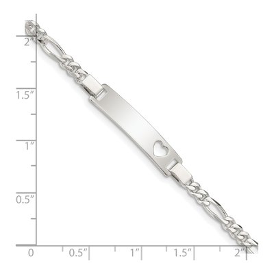 Sterling Silver Baby ID Bracelet – view 5