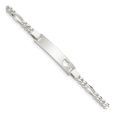 Sterling Silver Baby ID Bracelet