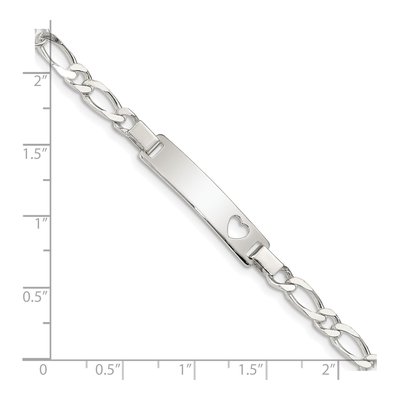 Sterling Silver Baby ID Bracelet – view 5