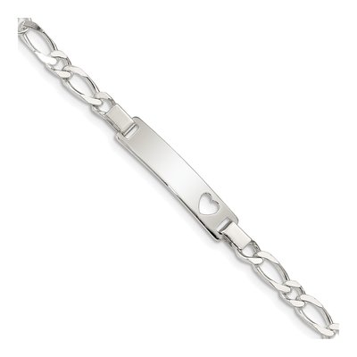Sterling Silver Baby ID Bracelet